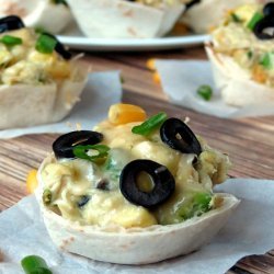 Chicken Tortilla Cups