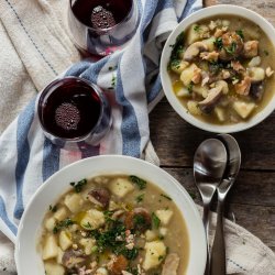 Chestnut & Porcini Soup