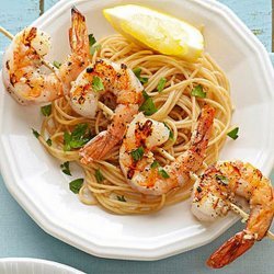 Shrimp Scampi Skewers