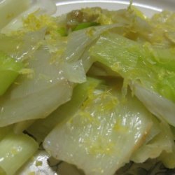 Sauteed Fennel and Leeks