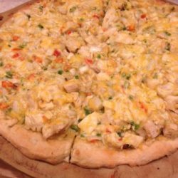 Chicken Enchilada Pizza!