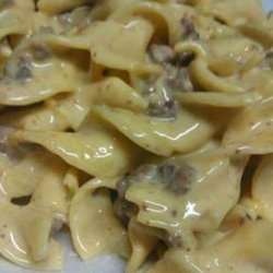 Cheesy Beef Stroganoff