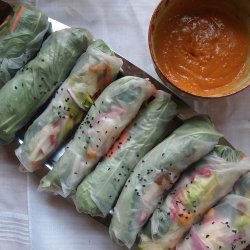 Mushroom Spring Rolls