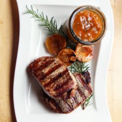 Apricot Glazed Grilled Pork