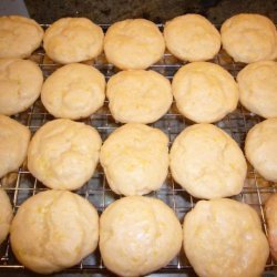 Lemon Glazed Lemon Cookies