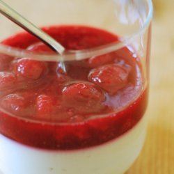 Raspberry Panna Cotta