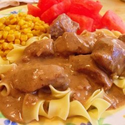 Easy Beef Stroganoff