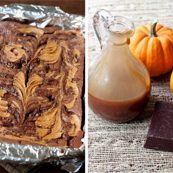 Caramel-Swirl Brownies