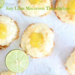 Key Lime Thumbprints