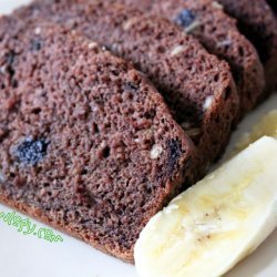 Vegan Banana and Blueberry Cake