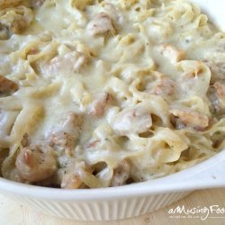 Creamy Chicken & Pasta Bake