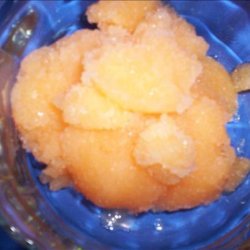 Cantaloupe Sorbet