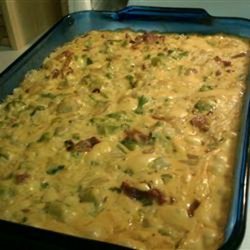 Broccoli and 3 Cheese Casserole