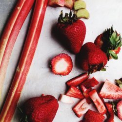 Strawberry Rhubarb Tart