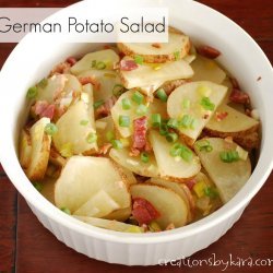 Hot German Potato Salad for 2