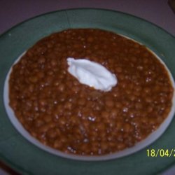 Slow Cooked Beef & Lentils