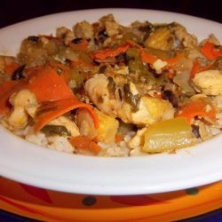 Caribbean Chicken Stir Fry