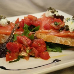 Salmon Crostini