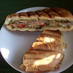 Grilled Italian Pesto Panini