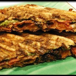 Bat-P (Bacon, Arugula and Tomato Panini)