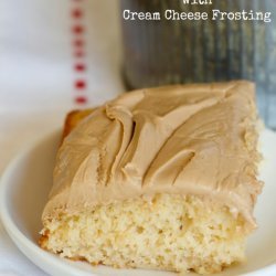 Root Beer Cake With Cream Cheese Frosting