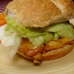 Ham and Cheese Chicken Sandwich