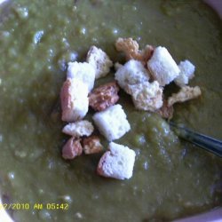 Czech Pea Soup Hrachova Polevka