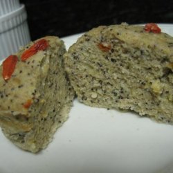 Superfood Lemon Poppy Seed Muffin (Gluten Free-Mmm)