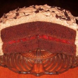 Black Forest Cake With Chocolate-Almond Mousse Frosting