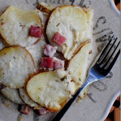 Scalloped Potatoes and Ham