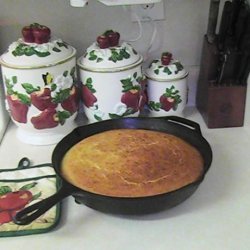 Grandma Joe's Southern Iron Skillet  corn Bread 