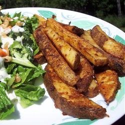 Totally Tangy Baked French Fries