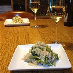 Lemon Asparagus Risotto