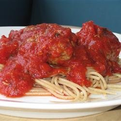 Meatball Spaghetti Sauce