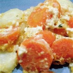 Carrot Casserole with Cheese