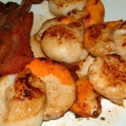 Pan Fried Scallops and Bacon