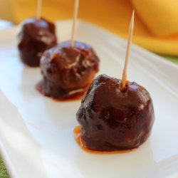 Crock Pot BBQ Meatballs