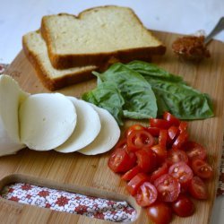 Mozzarella, Tomato & Basil Panini