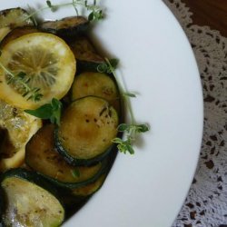 Zucchini & Yellow Squash Medley With Summer Herbs