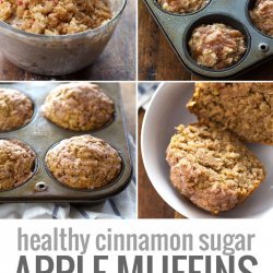 Healthy Apple Cinnamon Muffins