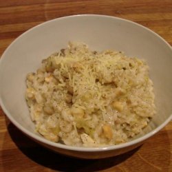 Mushroom, Leek and Cashew Nut Risotto