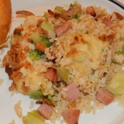 Broccoli, Ham and Cheese Casserole