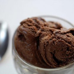 Vegan Chocolate Sorbet