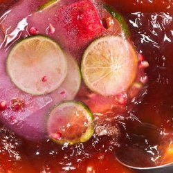 Sparkling Pomegranate Punch