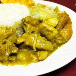 White Chicken Curry