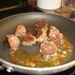 Meatballs for Spaghetti Sauce