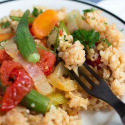 Okra and Tomatoes