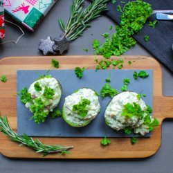 Tuna-Stuffed Avocados