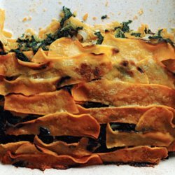 Butternut Squash Gratin With Creamed Spinach