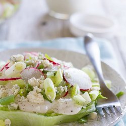 Blue Cheese Iceberg Salad